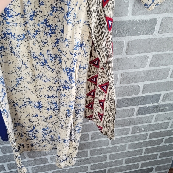 Embroidered Beautiful Kurti 100% Cotton Made in India Tunic Top Women's Size 48 - Picture 15 of 16